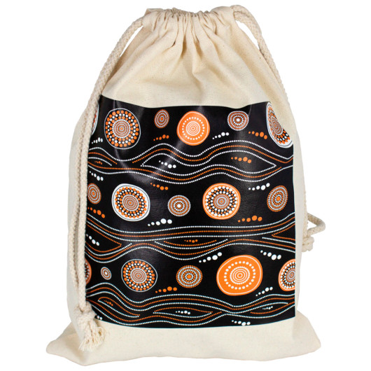 Promotional Cotton Drawstring Bags Branded